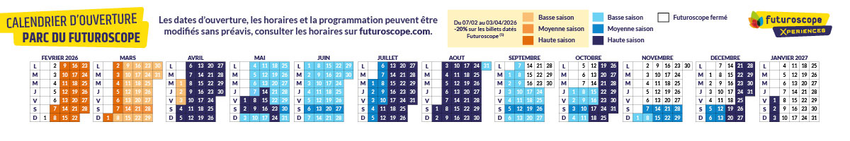 2 billets adulte pour le parc Futuroscope en 2024