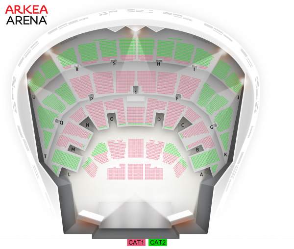 Ines Reg - Arkea Arena le 30 sept. 2022