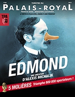 Réservez les meilleures places pour Edmond - Theatre Du Palais Royal - Du 20 septembre 2021 au 29 novembre 2022