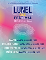 Réservez les meilleures places pour Naps - Arenes De Lunel - Du 04 juillet 2022 au 05 juillet 2022