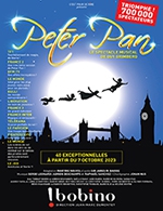 Book the best tickets for Peter Pan - Bobino - From October 7, 2023 to February 14, 2024