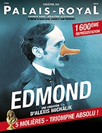 Réservez les meilleures places pour Edmond - Theatre Du Palais Royal - Du 17 août 2023 au 15 juin 2024