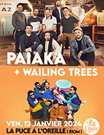 Réservez les meilleures places pour Paiaka Et Wailing Trees - La Puce A L'oreille - Le 12 janvier 2024