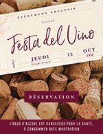 Book the best tickets for Festa Del Vino - Eataly Paris Marais -  October 12, 2023
