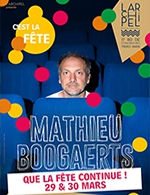 Réservez les meilleures places pour Mathieu Boogaerts - L'archipel - Salle Bleue - Du 7 décembre 2023 au 30 mars 2024