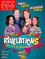 Réservez les meilleures places pour Révélations - Theatre De Passy - Paris - Du 25 novembre 2023 au 16 mars 2024