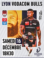 Book the best tickets for Lou Rugby / Vodacom Bulls - Matmut Stadium De Gerland - Lyon -  December 16, 2023