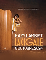 Réservez les meilleures places pour Kazy Lambist - La Cigale - Le 8 octobre 2024