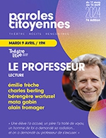 Book the best tickets for Le Professeur - Le Theatre Libre -  April 9, 2024