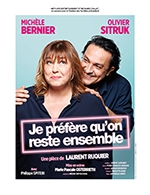 Book the best tickets for Je Prefere Qu'on Reste Ensemble - Zenith De Pau -  January 14, 2024