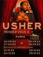 Book the best tickets for Usher - Vip Party (vip 2) - La Seine Musicale - Grande Seine -  September 28, 2023